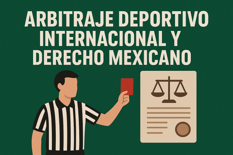 Arbitraje Deportivo Internacional y Derecho Mexicano