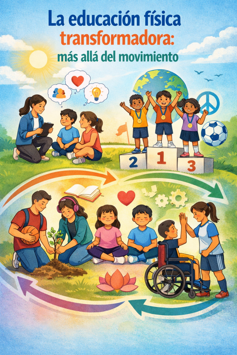 La educación física transformadora: más allá del movimiento.