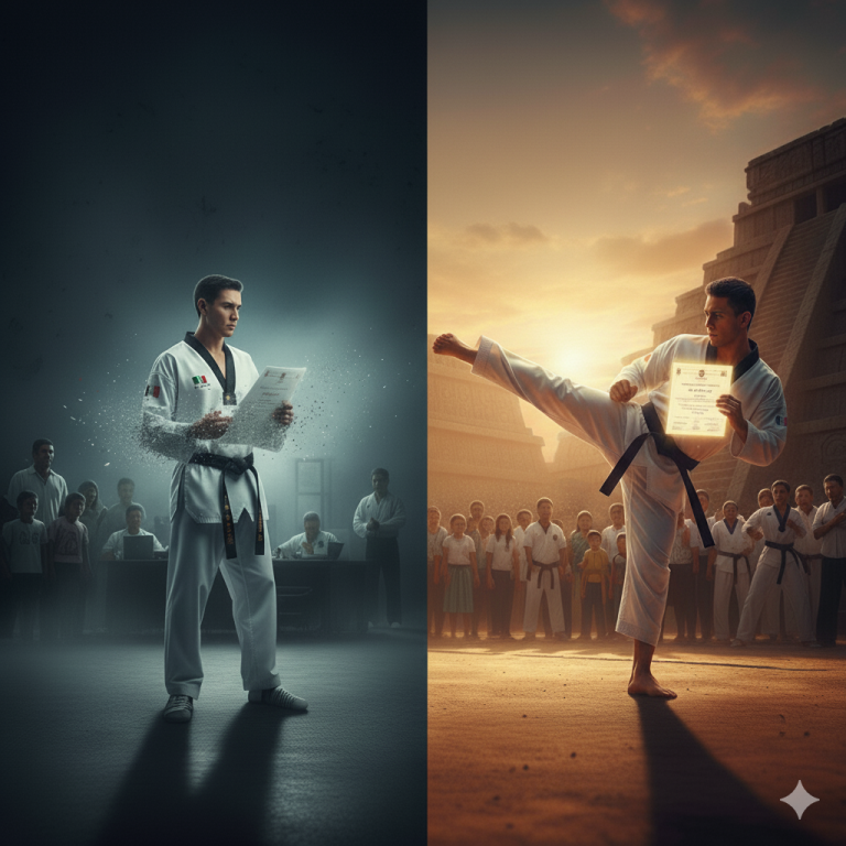 CARTAS DE LIBERACION EN EL TAEKWONDO MEXICANO. FALSO O VERDADERO 