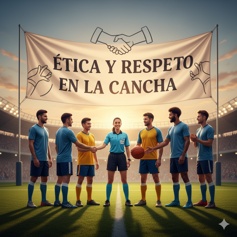 Ética y respeto en la cancha