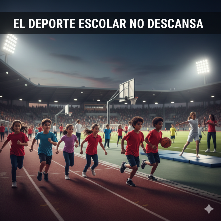 EL DEPORTE ESCOLAR NO DESCANSA