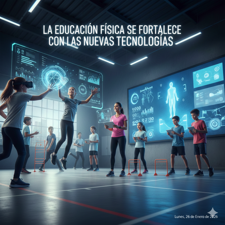 LA EDUCACIÓN FÍSICA SE FORTALECE CON LAS NUEVAS TECNOLOGÍAS