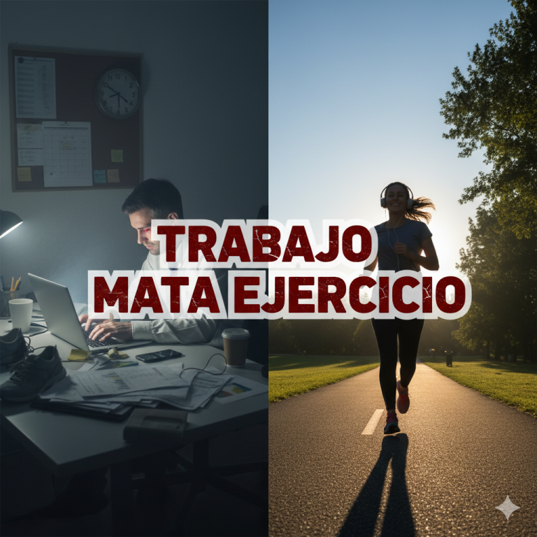 Trabajo mata ejercicio