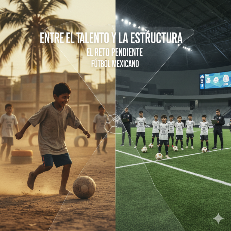 Entre el talento y la estructura: el reto pendiente en la formación del futbol mexicano