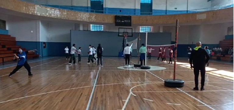 Juegos Escolares de Deporte Adaptado modalidad Bádminton en el C.D.D. Plan Sexenal.