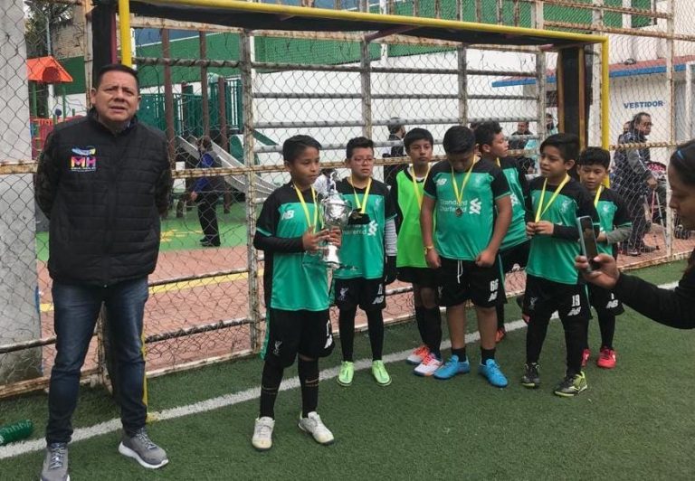 Gran Final de Futbol Infantil en el Deportivo Valle Escandón