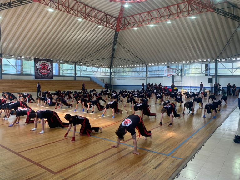 “Cambio de cinturones de Kickboxing” en el Deportivo Parque Ecológico 18 de Marzo