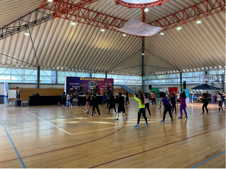 “Convención de Baile Fitness Euro – México Fitness 2022” en el Deportivo Parque Ecológico 18 de Marzo.