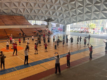 Torneo Relámpago de Voleibol del Día del Amor y la Amistad en el Plan Sexenal.
