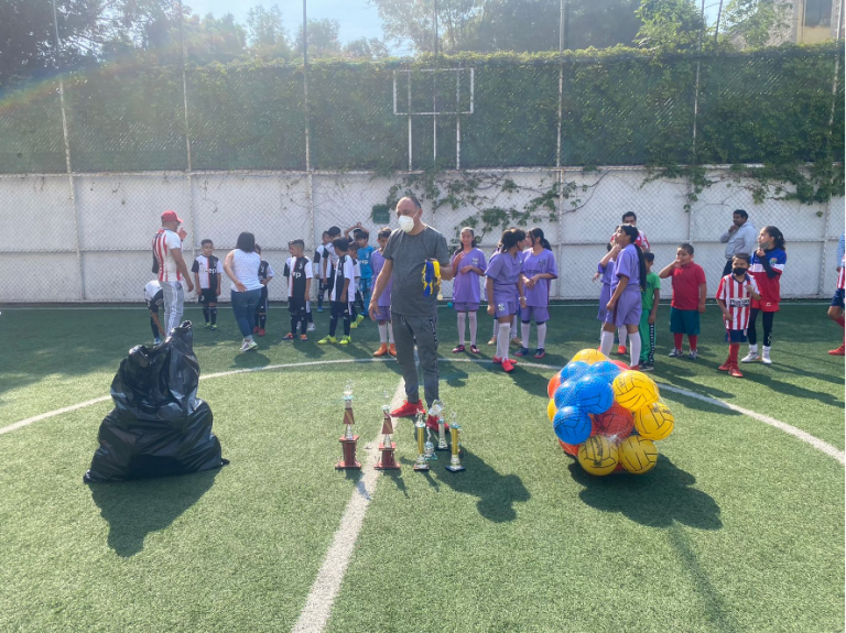 FINAL INFANTIL DE LA LIGA ESCANDÓN VECINAL EN CONMEMORACIÓN DEL DÍA DEL NIÑO